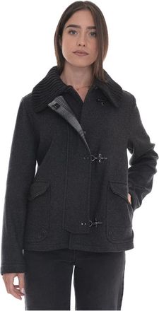 Fay 3 Ganci Jacket - Dames - Zomerjassen - Grijs - L - Wol - Jassen