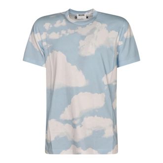 Moschino T-Shirts, male, Blue, XL, Stylish T-shirts and Polos Collection