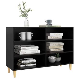 Berkfield Home Sideboard Black 103.5x35x70 cm Engineered Wood