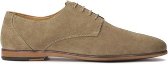 Kazar Su&egrave;de derby halfschoenen in taupe kleur - Heren - Nette schoenen - Beige - 45 EU - Su&egrave;de - Schoenen