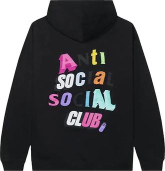 ANTI SOCIAL SOCIAL CLUB The Real Me Hoodie Black 1020-100000106TRMH-BLAC