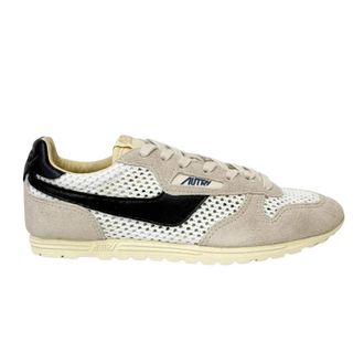 Autry Windspin Su&egrave;de en Leren Sneakers - Dames - Sneakers - Veelkleurig - 40 EU - Su&egrave;de - Schoenen
