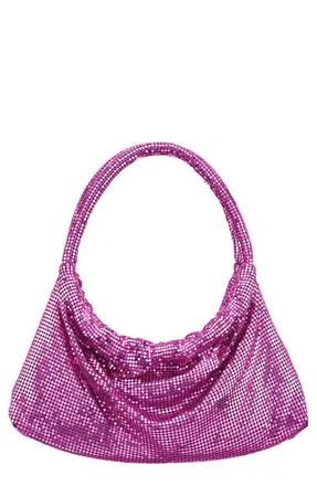 Nina Joyce Mesh Top Handle Bag in Parfait Pink at Nordstrom