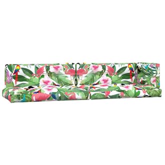 vidaXL Cojines Para Pal&eacute;s 5 Piezas Tela Multicolor Vidaxl