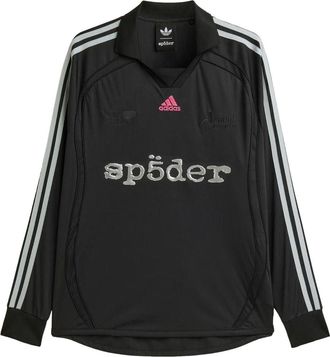 adidas x Sp5der Jersey Asia Sizing Black KQ5853