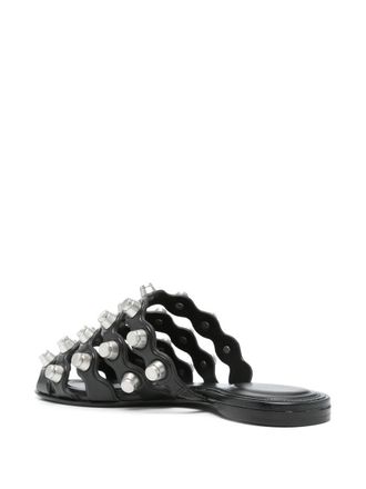 Alexander Wang Rexa Cage Slider - Black