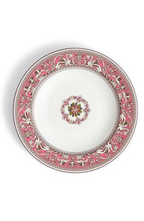 Wedgwood Florentine Bone China Soup Bowl in Fuchsia at Nordstrom