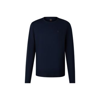 Bogner Arvid longsleeve for men - Navy blue - XXL