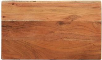 vidaXL Piano Tavolo 60x40x3,8 cm Rettangolare Legno Massello Acacia Vidaxl