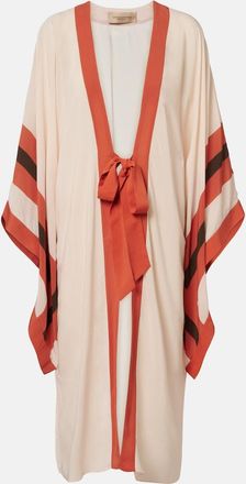 Adriana Degreas Striped kaftan
