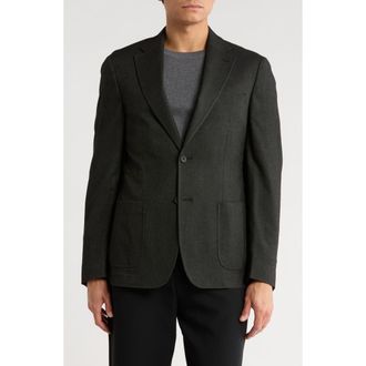 Calvin Klein Two-Button Sport Coat in Charcoal at Nordstrom Rack, Size 44 Regular