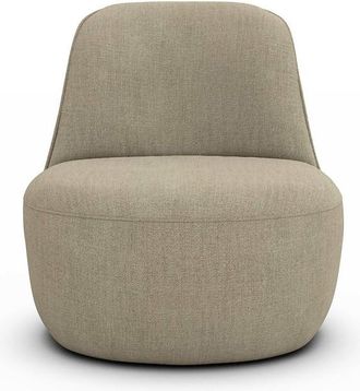 AM.PM Draaifauteuil in chambray linnen, Rosebury