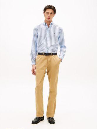 Tommy Hilfiger Mens THFlex Tommy Slim Chino - Beige - 28W x 30L