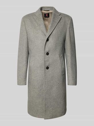 CG - Club of Gents Mantel mit Eingrifftaschen Modell MANFRED in Anthrazit, Gr&ouml;&szlig;e 48