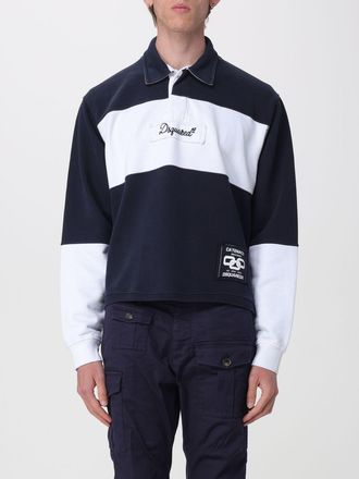 Dsquared2 Polo Rugby in cotone con logo