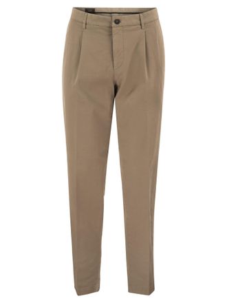 PESERICO Pantal&oacute;n chino Peserico de algod&oacute;n el&aacute;stico