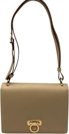 Ferragamo Leather Shoulder Bag (Pre-Owned)