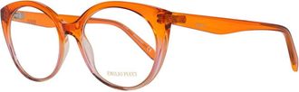 Emilio Pucci Orange Plastic Glasses Womens (Frames)