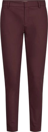 Mos Mosh Slim-fit Broeken - Dames - Slim Fit Broeken - Bruin - M - Broeken