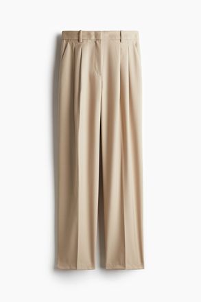 H&M Hose im Tapered-Schnitt - Hellbeige