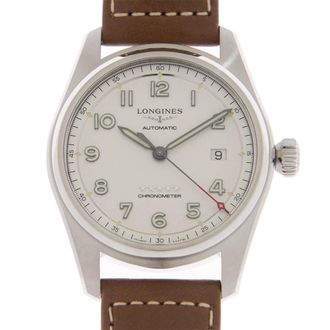Longines Spirit Automatic Chronometer White Dial Mens Watch L3.810.4.73.2