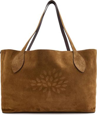Mulberry Oversized Suede Tote bag - Sand - One Size