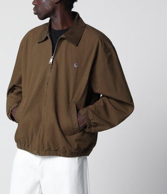 Carhartt Work in Progress Madison Ripstop Jacket Dark Beech/Black Garment dyed