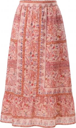 Cleobella Womens Elie Ankle Skirt In Dahlia