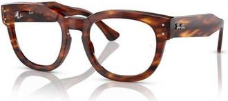 Ray-Ban 50mm Square optical glasses in Brown at Nordstrom