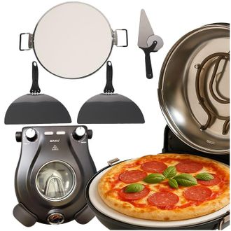 OEM Horno El&eacute;ctrico Para Pizza, Horno De Reposter&iacute;a Dom&eacute;stico, Mini Horno De Piedra
