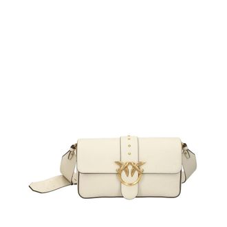 Pinko Pinko, Dames, Tassen, Wit, Maat: ONE Size Leer