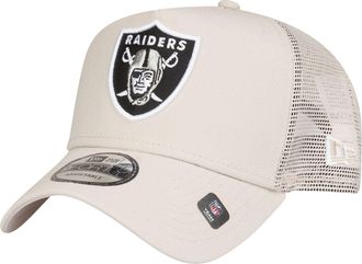New Era 9Forty Snapback Trucker Cap Las Vegas Raiders Stone Beige