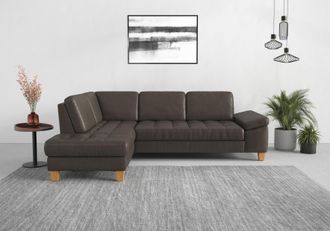 Sit&more Ecksofa »Westham L-Form« mit Ottomane, mit oder ohne Bettfunktion, Bettkasten, Verstellung