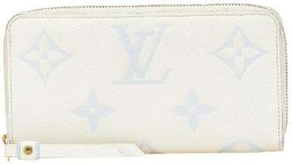 Louis Vuitton Pre-owned Wallets, female, White, Size: ONE SIZE Pre-owned Canvas wallets