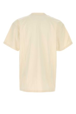 Carhartt Work in Progress Logo-Embroidered Cotton T-Shirt - Beige