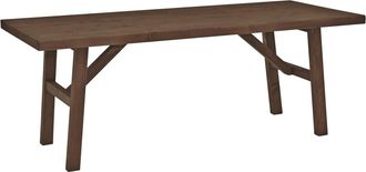 Deco Wood Mesa de centro de madera nogal 120x45cm