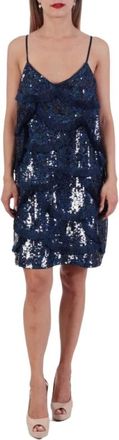 Pinko Mujer, Vestidos, Azul, Talla: M