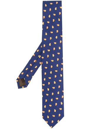 Churchs Cravatta con stampa - Blu