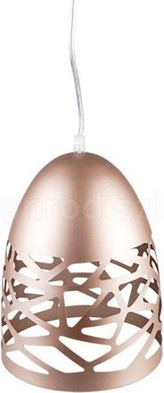 Trade Shop Trade Shop Traesio - Trade Shop - Lampadario Pendente a Sospensione Colore Oro Champagne Stile Elegante Vt-7200