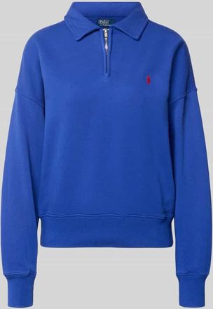 Polo Ralph Lauren Regular Fit Sweatshirt aus Baumwoll-Mix in Dunkelblau, Gr&ouml;&szlig;e XXL