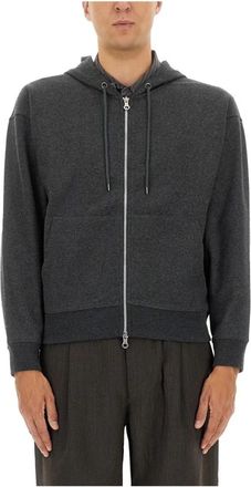 Our Legacy Volledige Rits Hoodie - Heren - Vesten met rits - Grijs - S - Katoen - Hoodies & sweatvesten