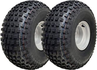 OEM Neum&aacute;ticos Con Clavos - Parnells - Remolque Atv - 22x11.00-8 - Llanta De Acero - 100mm Pcd