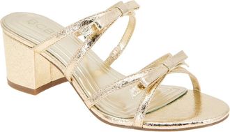 BCBGeneration Sarina Slide Sandal in Gold at Nordstrom, Size 5.5