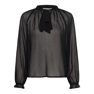 Cream Blouse - Dames - Blouses & Shirts - Zwart - Maat: 3XL