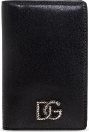 Dolce & Gabbana Dauphine Cardholder - Heren - Portefeuilles - Zwart - ONE Size - Leer - Accessoires