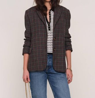 Heartloom Cassia Blazer In Olive