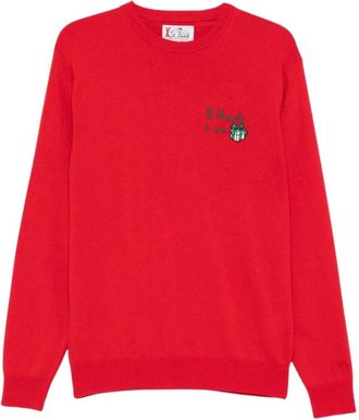 MC2 Saint Barth Heron Light Embry Sweater - - Knitwear - Uomo - Rosso - S