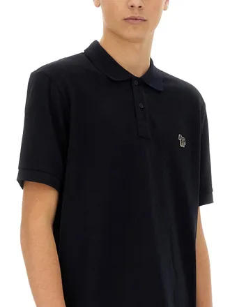 Paul Smith Organic Cotton Polo Shirt - Blue