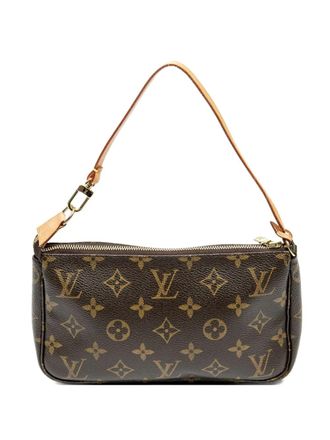 Louis Vuitton Schoudertas met monogram - Bruin