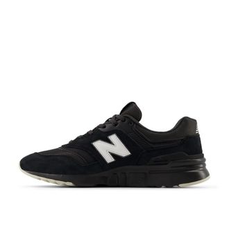 New Balance Mens 997H V1 Classic Sneaker, Black/Black Cement/White, 6.5
